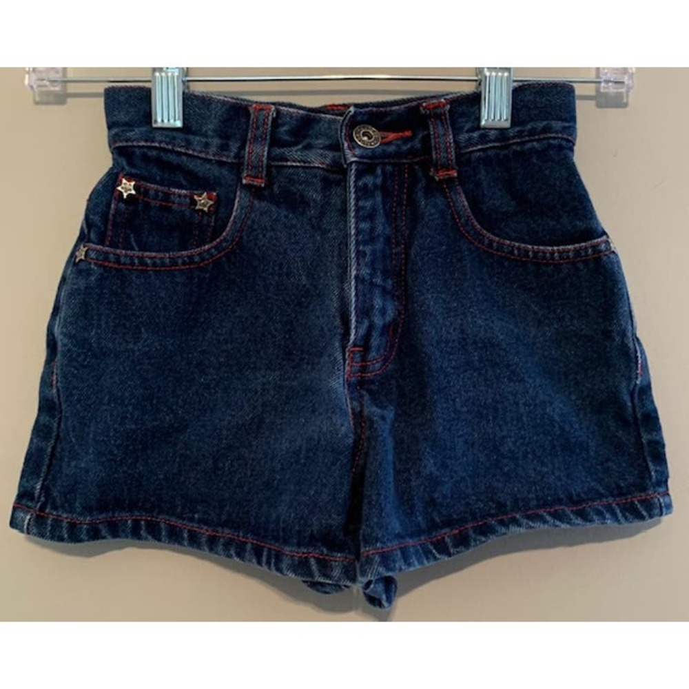 Girls Route 66 Denim Shorts  -  Size 7